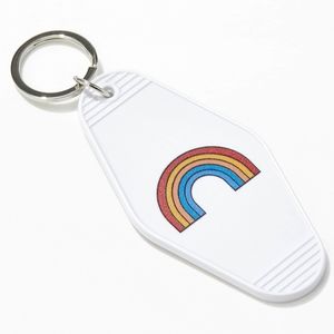 LA Hearts Rainbow Keychain PacSun